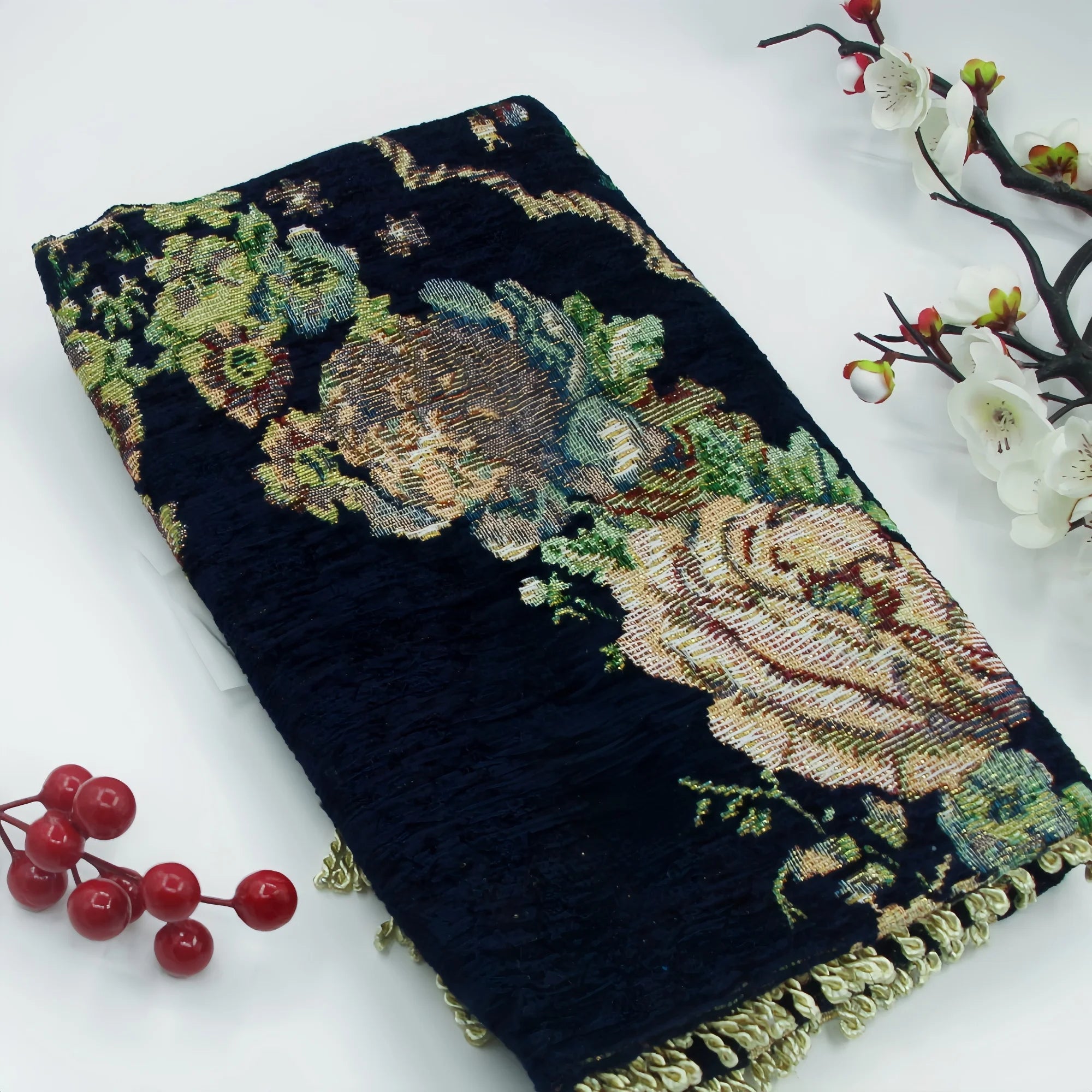 Muslim Prayer Rug Soft Prayer Floral Rug for Ramadan Islamic Muslim  Prayer Mat Great Gift for Family Friends