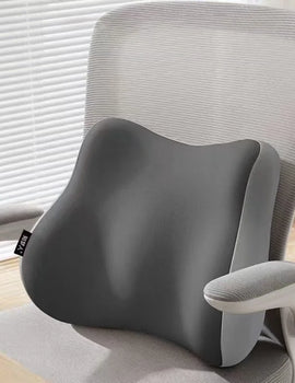 Memory Sponge Waist Pillow Lumbar Orthopedic Pillow Office Chair Backrest Chiropractic Pillows Ergonomic Lumbar Support Pad