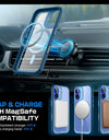 For iPhone 16 Case with Camera Control Capture Button UB Mag Slim Shockproof Protective Magnetic MagSafe Phone Case