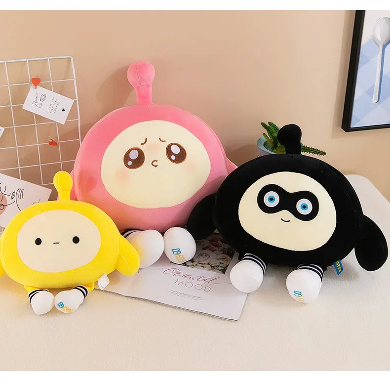 Kawaii Egg Party Oversize Plush Doll Plush Toys Children Soft Stuffed Pillow Doll Room Decoration Children's Girls Birthday Gift