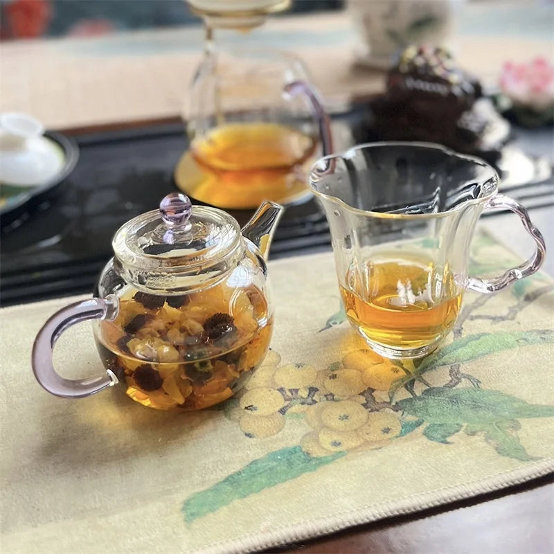 150ml Mini Heat Resistant Kung Fu Glass Teapot
