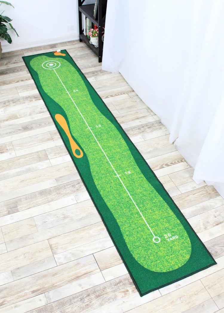50X300CM Golf Putting Green Mat Indoor Equipment For Home Office Mini Training Practice Durable Hitting Garden Aid For Outdoor