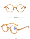 Fashion Reading Glasses Clear Lens Vintage Round Eyewear Hyperopia Presbyopia Reading Eyeglasses +1.0 +1.5 +2.0 +2.5