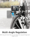 9CM Removable Tri Angle Suction Cup Mount for Go Pro Hero 11 10 9 8 for Insta360 X3 One X2 DJI Action Gopro Accessories