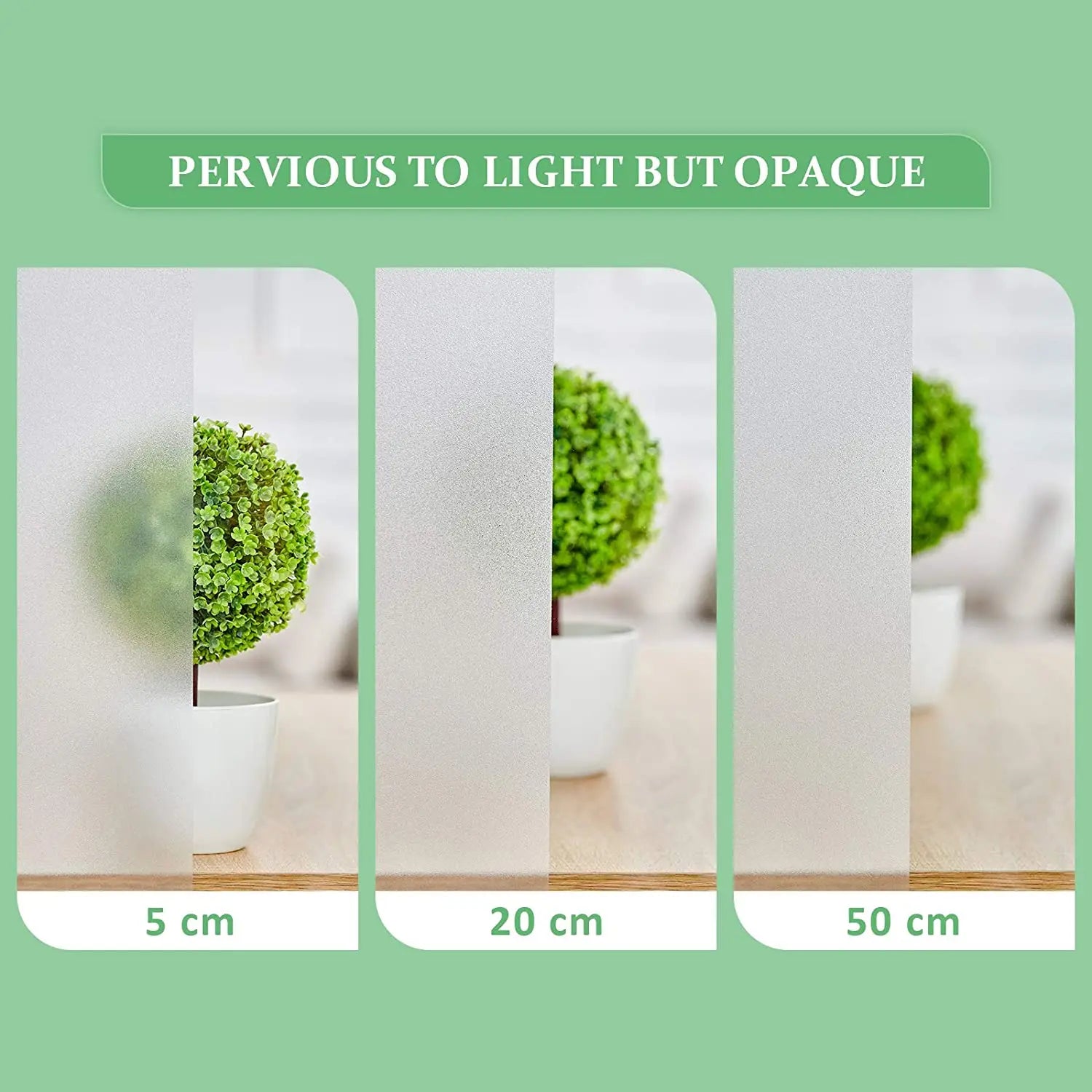 Matte Frosted Window Film Privacy Sun Blocking Self Adhesive Window Covering Opaque Vinyl Glass Film for Bathroom Office