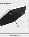 Ultra lightweight and portable automatic umbrella for women, suitable for both weather and sun protection