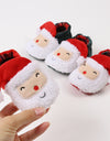 Christmas  Shoes  Winter Snow Boots Cute Cartoon Santa Claus Warm  Walking Shoes Girls Boy Crib Shoes First Walker
