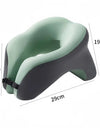 Portable U-shaped Travel Pillow Memory Foam Sleeping Pillows Office Nap Pillow Car Airplane Neck Cushion Ergonomic Head Support