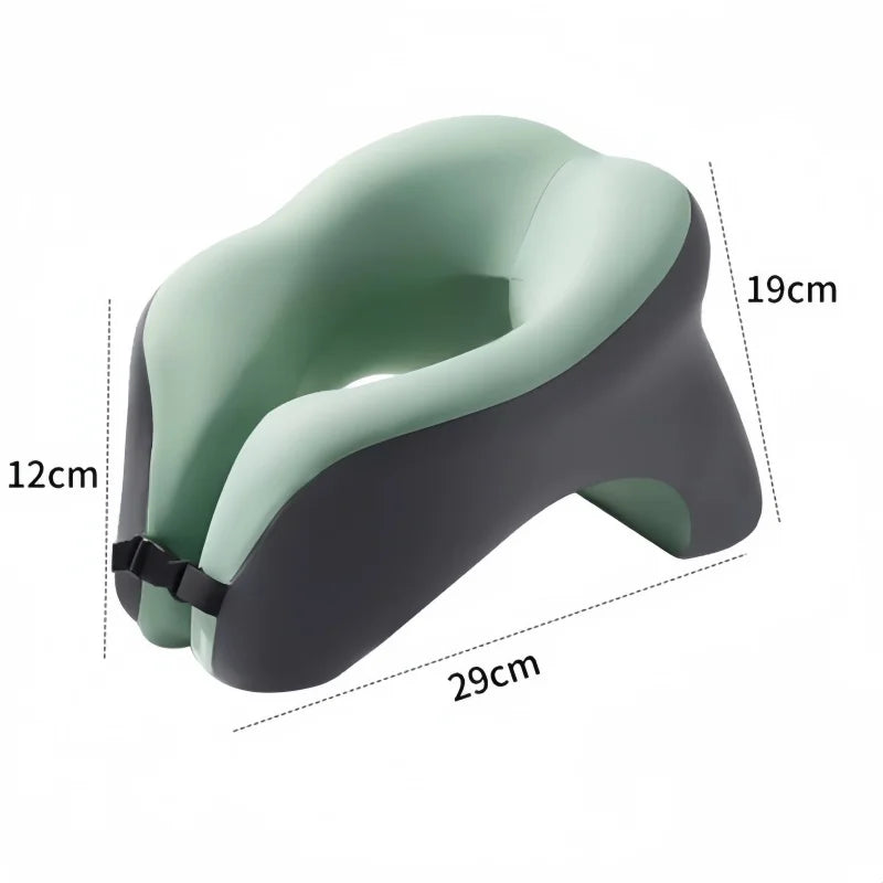 Portable U-shaped Travel Pillow Memory Foam Sleeping Pillows Office Nap Pillow Car Airplane Neck Cushion Ergonomic Head Support