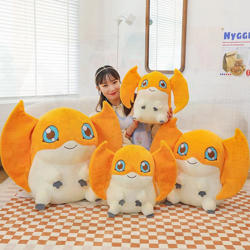 Cute Digital Beast Plush Toy Soft Cuddly Pillow