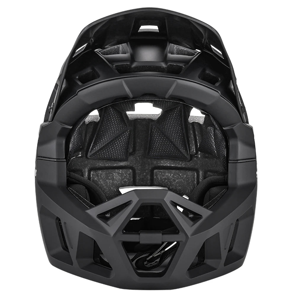 Full Face Mountain Bike Helmet Adult Racing Downhill MTB Helmet for Men/Women Adult Mountain Bike Helmet with Visor Over 31 Vent