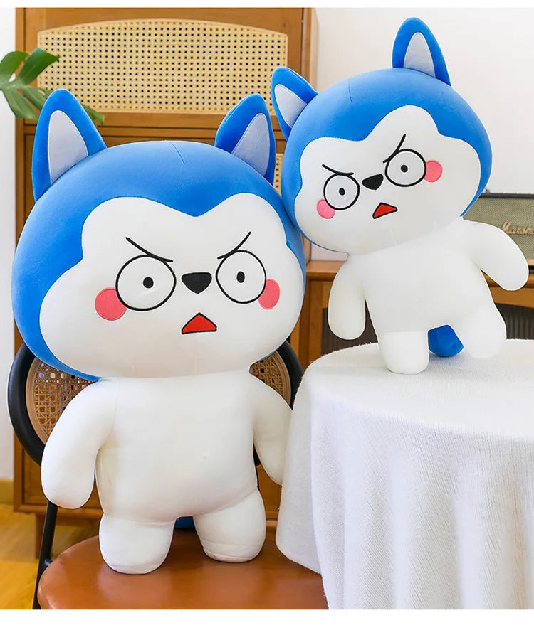 Kawaii Husky Character Plush Stuffed Doll Toy