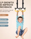 Gymnastic Rings Pull up Handle Rings with Adjustable Straps Chlidren Adult Home Fitness Equipment Workouts Strength Training