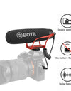 R Super-Cardioid Shotgun Microphone with TRRS & TRS Connectors for IOS Andrioid Smartphone DSLR Camera Camcorder