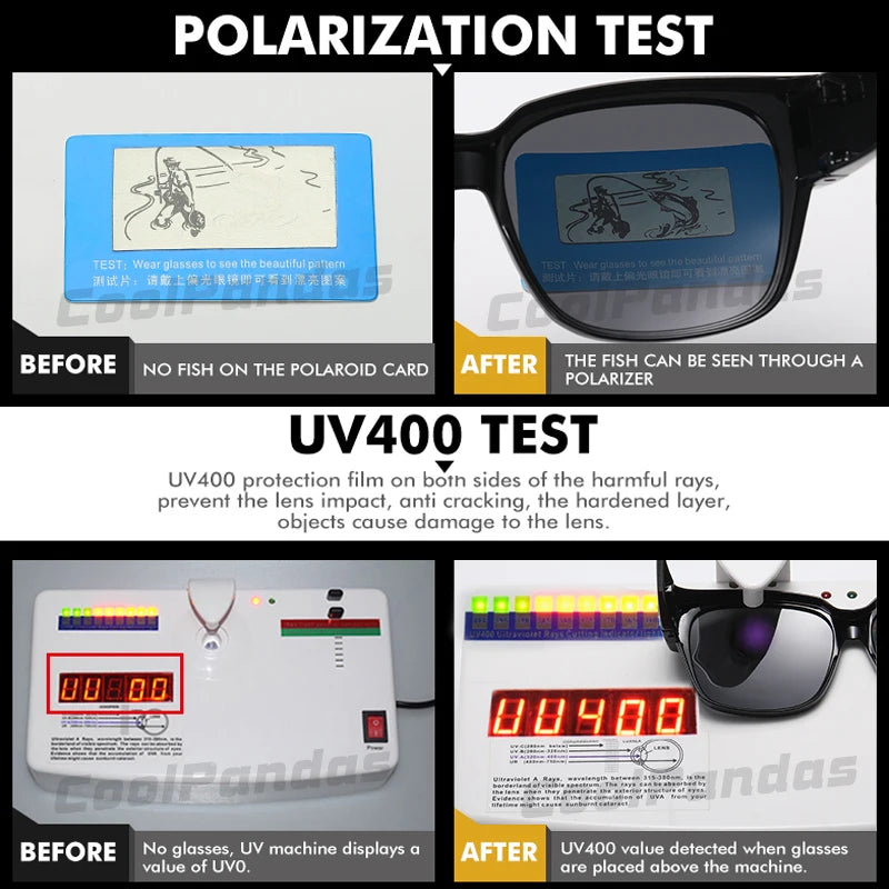 Fit Over Myopia Glasses Cover Polarized UV400 Anti-Glare Sunglasses for Men Women