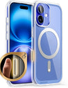 For iPhone 16 Case with Camera Control Capture Button UB Mag Slim Shockproof Protective Magnetic MagSafe Phone Case