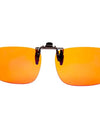 Clip 100% Blue Light Blocking glasses Red Lens ,Orange Lens Anti fatigue Detachable Lens Gaming Glasses Computer Eyeglasses