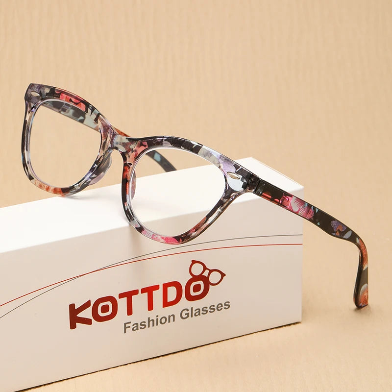 Retro Women Reading Glasses Cat Eyes Anti Blue Light Reading Eyeglasses Fashion Presbyopia Hyperopia Eyewear +1.0 +2.0 +3.0