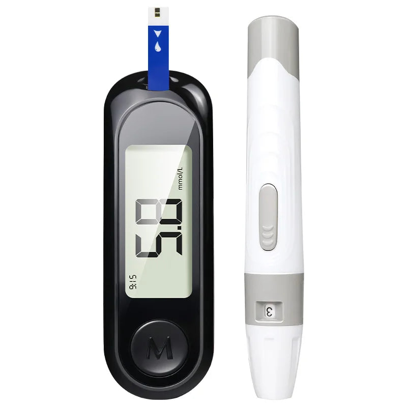 Blood Glucose Meter with Test Strips Diabetes Glucometer kit Blood Sugar Monitor for Diabetic Medical DiabetesTester
