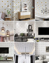 Wall Stickers Self-adhesive Wallpaper Bedroom 3D Soft Package Hanging Ceiling TV Background Wall Decoration