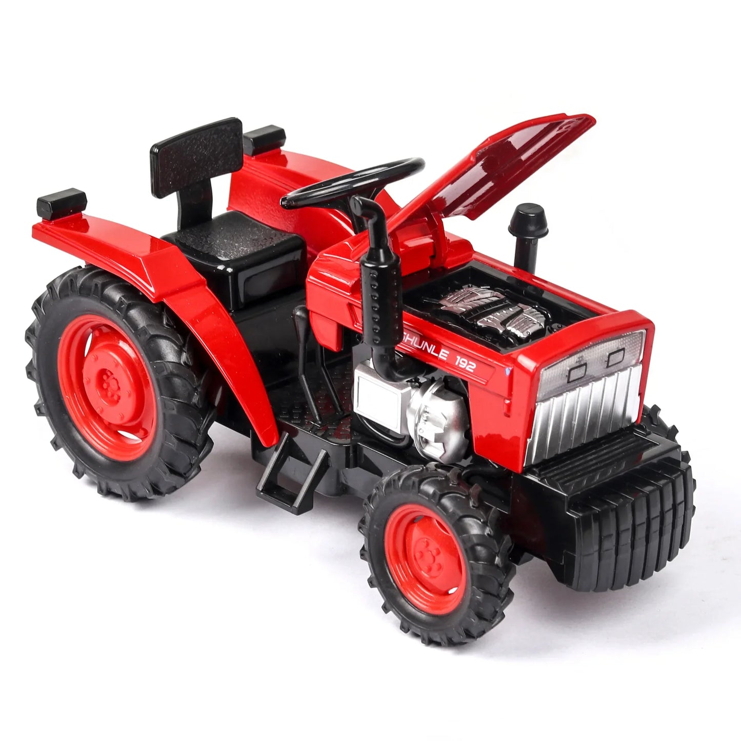 1/32 Scale farm Tractor Alloy Toy Model Car Diecast with Light Music Rubber Tires Tractors Vehicles