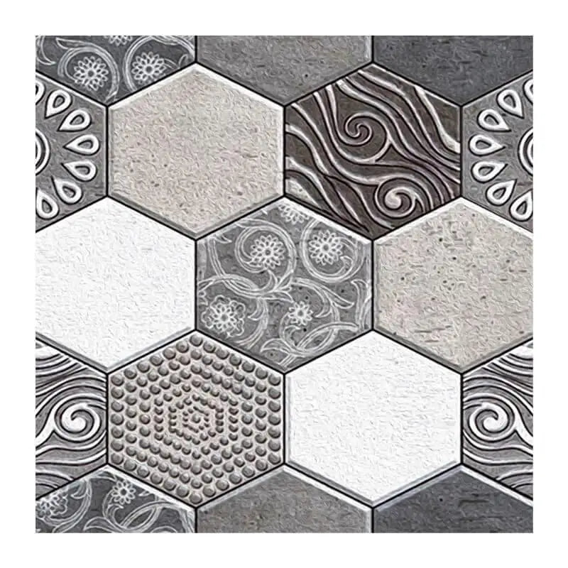 3D Wall Sticker Self-adhesive Boho Wall Panel Peel and Stick Tile Backsplash for Kitchen Bathroom Living Room Waterproof
