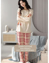 Women’s 2-Piece Pajama Set – Long Sleeve Top & Pants, Loose & Comfortable Winter Loungewear