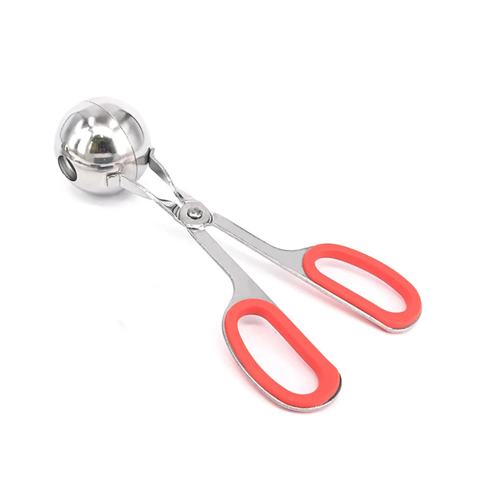 Meatball Maker Tool Stainless Steel Clip Newbie Non Stick Stuffed Meat Ball Spoon Shaper Cooking Scoop Kitchen Accessories