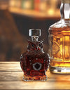 Whiskey Glass Decanter Animal Statue Whiskey Decanter Wine Bottle Liquor Bottle Home Decorations Wine Container for Alcohol