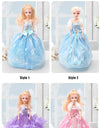 12 Inch/31 Cm Electric Universal Walking Doll With Music And Dance, Wedding Dress Princess