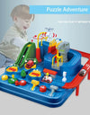 Car Rescue Adventure Rail Track Toy for Kids Racing Brain Educative Interactive Table Game Educational Toys Train Boy Girl Gifts