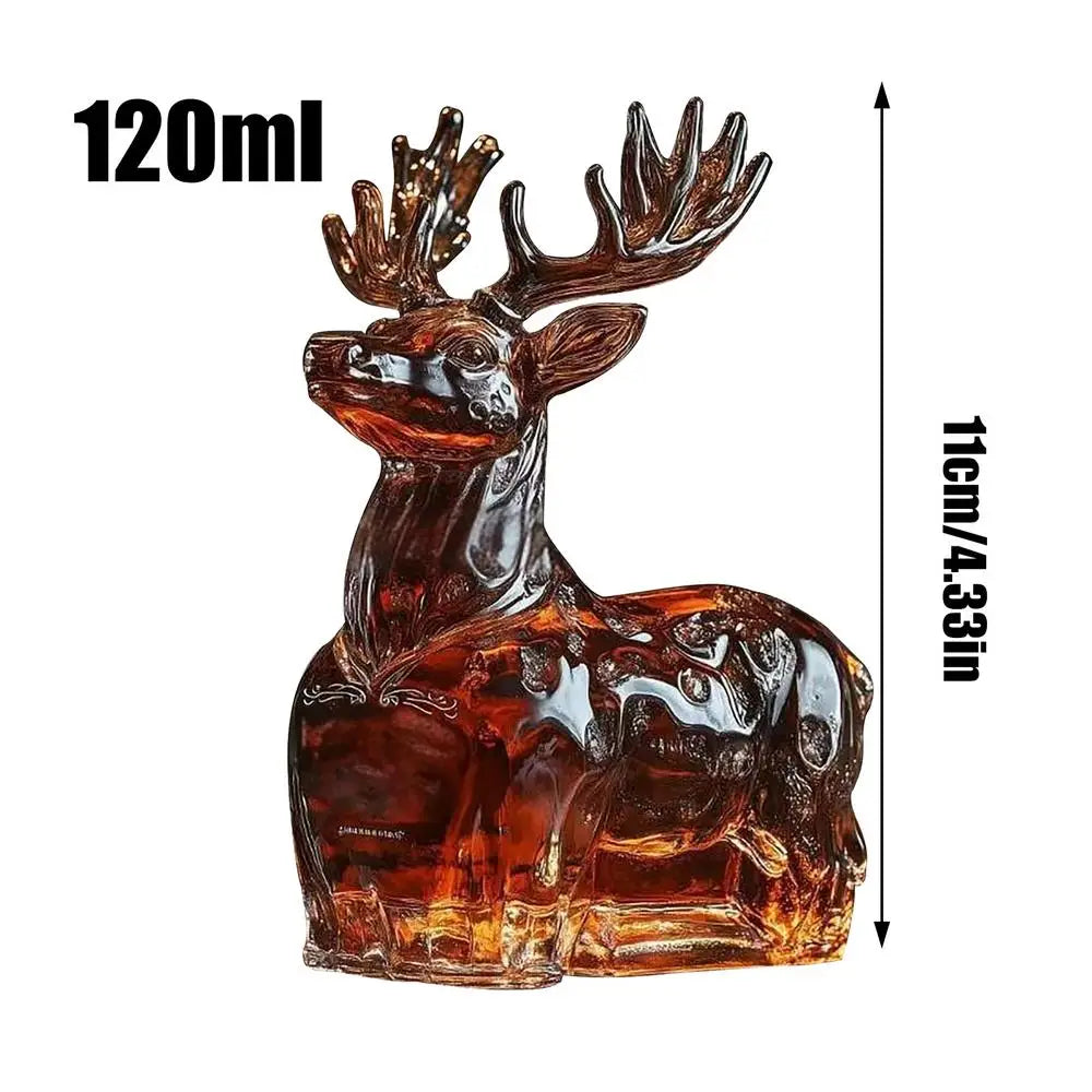 Whiskey Glass Decanter Animal Statue Whiskey Decanter Wine Bottle Liquor Bottle Home Decorations Wine Container for Alcohol
