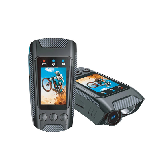 4K 60FPS Action Camera with 6 Axis EIS 2 Inch IPS Screen and 5 Hour Recording