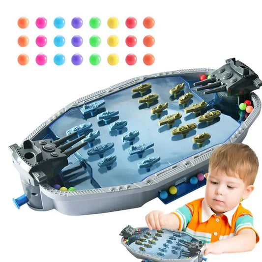 Navy Battle Desktop Catapult Game – Military & Dinosaur Toy