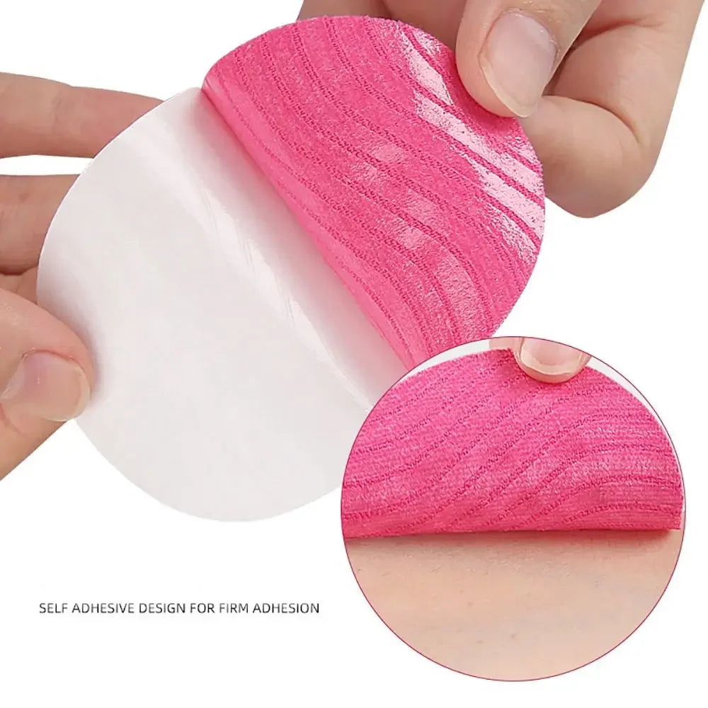 Beach Foot Pads Barefoot Adhesive Invisible Shoes Stick on Foot Pad Stickers Stick on Soles Anti-Slip Waterproof Foot Care Tool