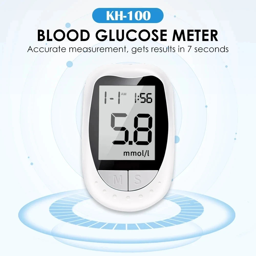 WF Blood Glucose Meter Glucometer Kit Diabetes Test 50/100pcs Strips With Lancets Medical Blood Sugar Mg/mmol freestyle libre