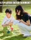 Flying Disc Saucer Launcher Toy High Altitude Air Rocket Launcher Relay Dish Jumping Sports Game Children's Outdoor Toy Gift