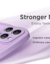 For iPhone 15 Pro Max Case Curly Wave Frame Shape Design Camera Protection Drop Shockproof Compatible with MagSafe Phone Case