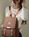 Zipper Oxford Fashion Women's Backpack Versatile Commuting Large Capacity Soft Female Back Pack
