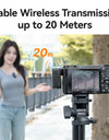 Wireless Microphone Lavalier MIC for iPhone 16 15 Pro（Max） Camera Sound Recording Real-time Monitoring  J12 Upgrade
