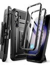 For Samsung Galaxy S24 Case UB Pro Heavy Duty Rugged Case with 2 Front Frames Built-in Screen Protector & Kickstand