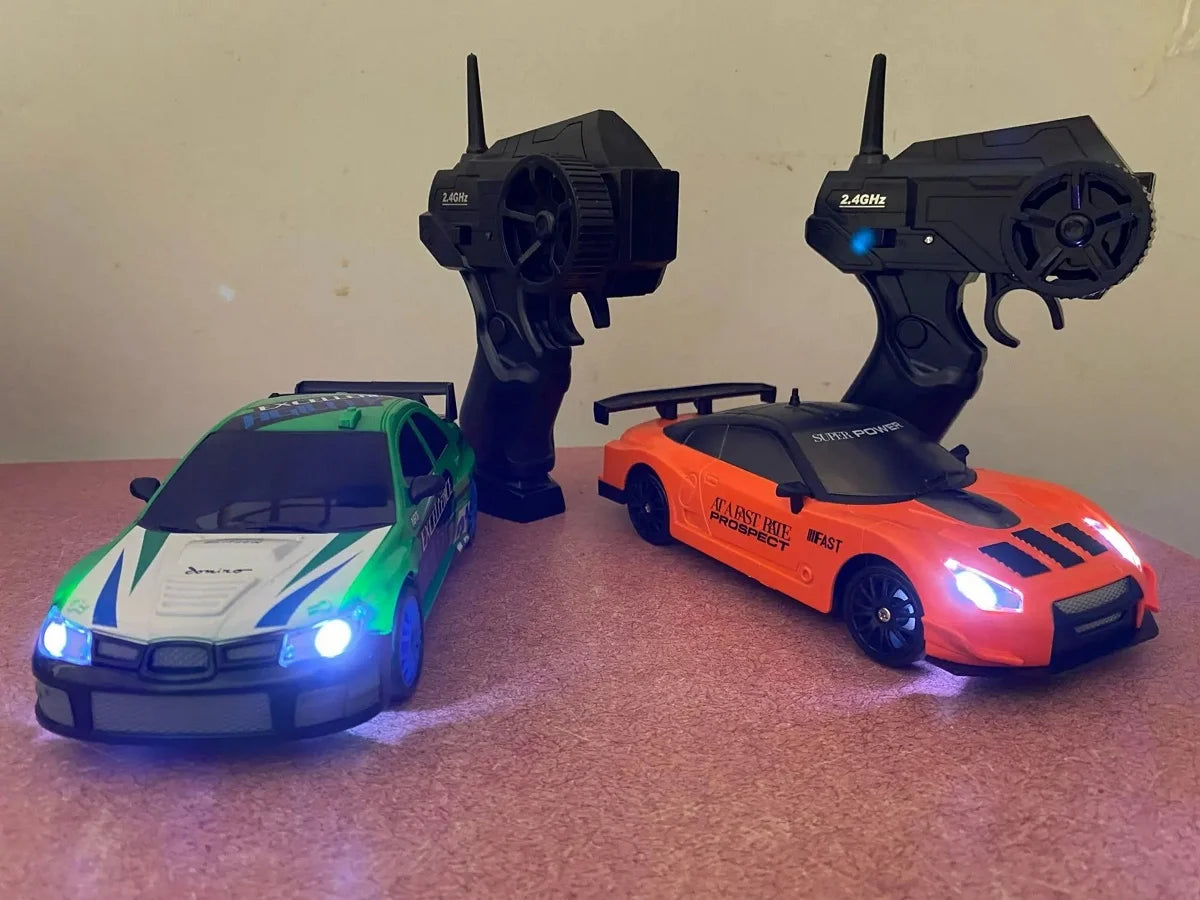 2.4G Drift Rc Car 4WD RC Drift Car Toy Remote Control GTR Model AE86 Vehicle Car RC Racing Car Toy for  Christmas Gifts