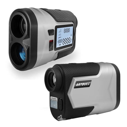 Rechargeable Golf Laser Rangefinder 1200m 650m with Slope Adjusted Flag-Lock Vibration Distance Meter Telescope Hunting