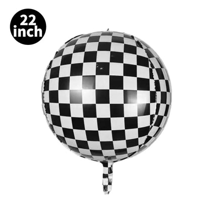 5 Pcs 22 Inch 4D Disco Retro Rock Ballroom Metal Balloons Wedding Birthday Decoration Baby Shower Helium Balloons Party Supplies