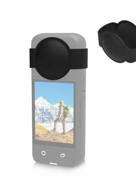 for Insta360 X3 Silicone Protective Lens Cover Soft Lens Cap Case for Insta360 X3 360 Panoramic Camera Accessories