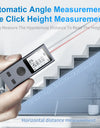 Laser Distance Meter Multifunctional Portable Measuring Device Metal Housing Mini Size Rangefinder Measurement