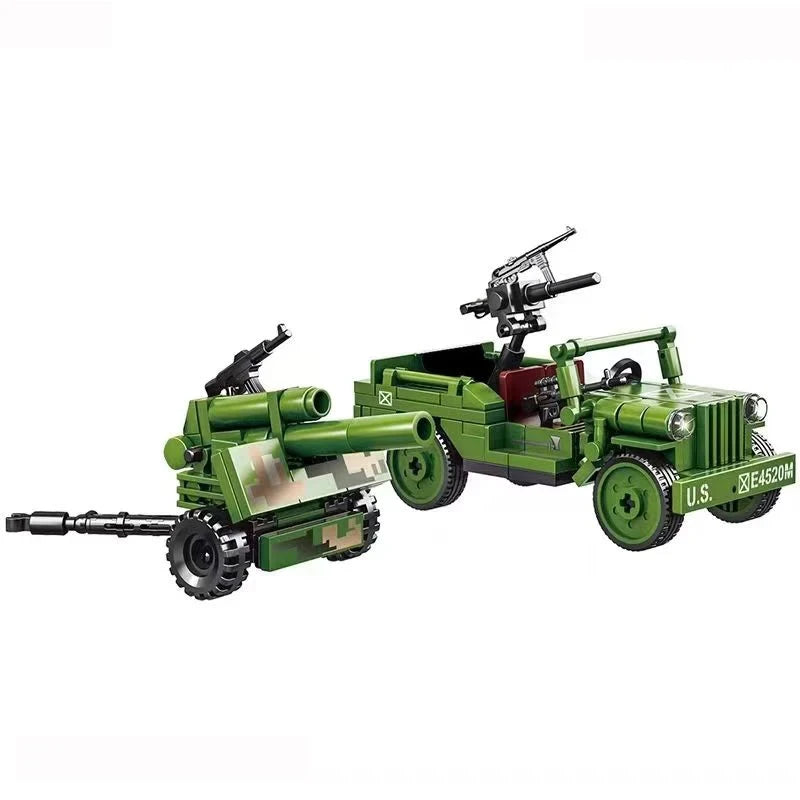 Soviet Military Series IS-2M Tank KV-2 Heavy Tank Truck WW2 Tank Building Blocks Bricks Model Set Toys for s Gifts Technical