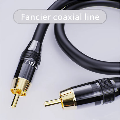 Digital Audio Coaxial RCA Cable SPDIF Cable Premium Stereo Audio Rca to Rca Male Speaker Hifi Subwoofer Cable AV TV 1m 2m 3m 5m