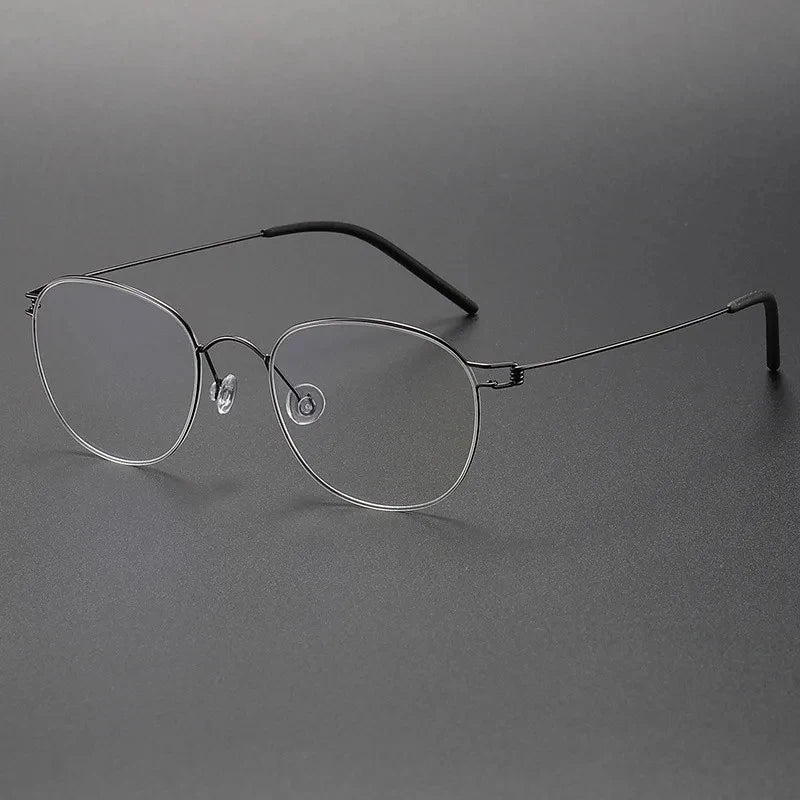 Polygon Titanium Screwless Ultralight Eyeglasses Frame