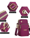 Shoulder Bag Mobile Phone Crossbody Bags Fashion Cell Phone Pouch 3 Layer Wallet Aesthetic Bags
